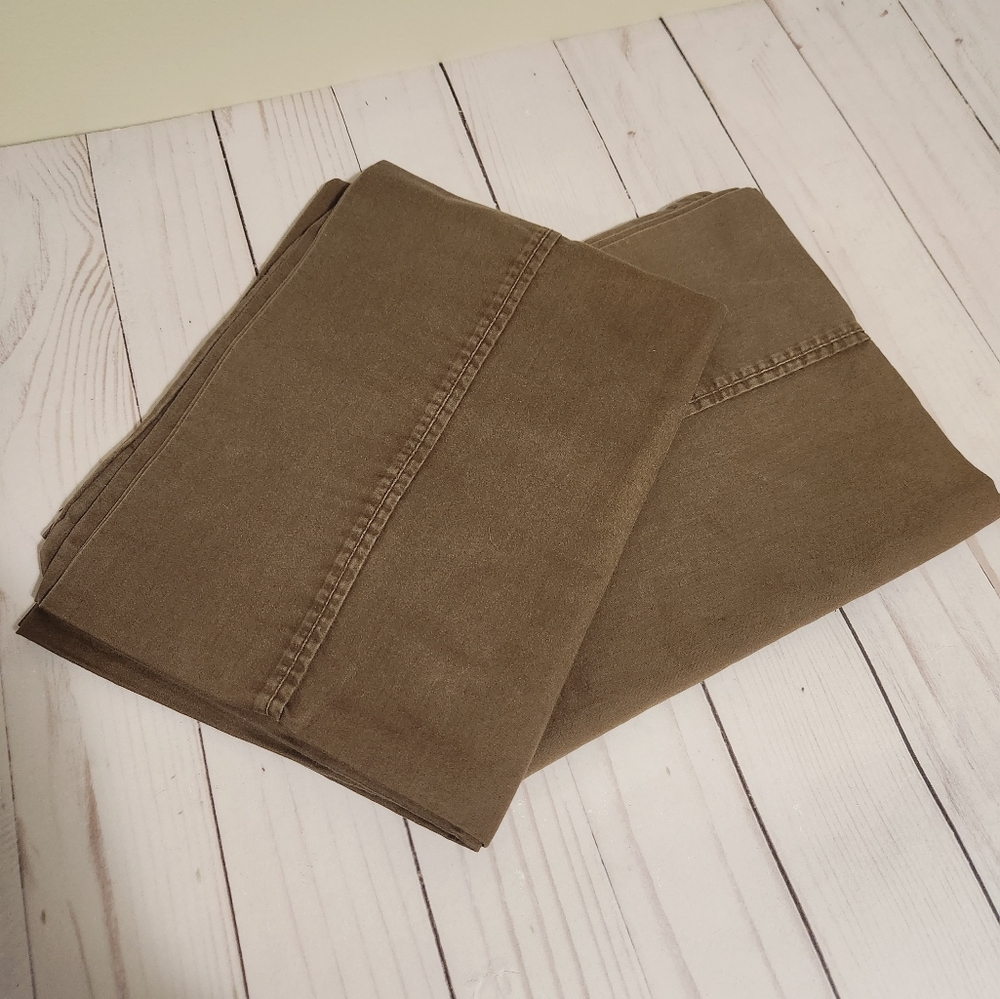 Brown Pillow cases Set of 2